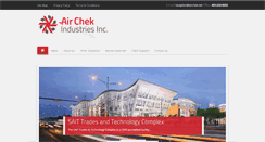 Desktop Screenshot of airchek.net