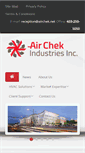 Mobile Screenshot of airchek.net